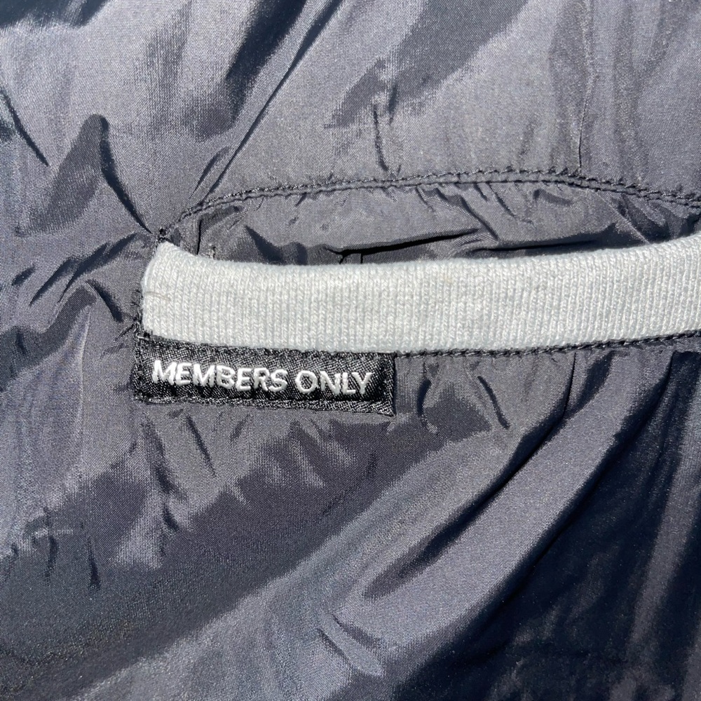 Members only classic baseball windbreaker bomber